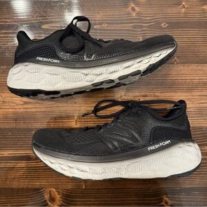 New Balance Fresh Foam More V3 Black and Gray Sneakers